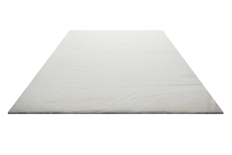 Teppich Weiß kuschelig & flauschig Vita Homie Living 70x140 cm