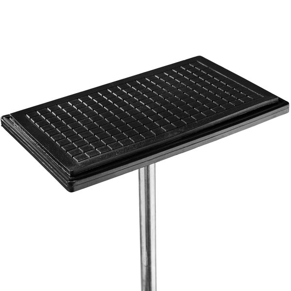 Fußstütze mit geriffelter Oberfläche und Metallstange