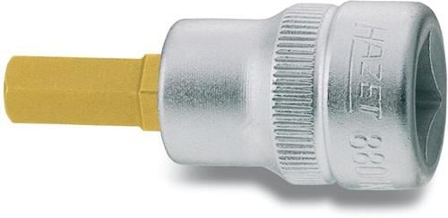 Hazet Steckschlüsseleinsatz 8801K 3/8 6-kant SW 4 mm L 43,5 mm - 8801K-4