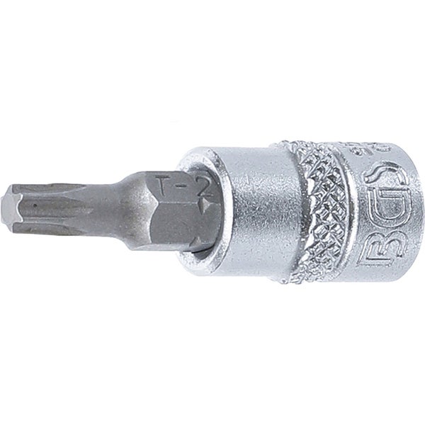 BGS Bit-Einsatz Antrieb Innenvierkant 6,3 mm (1/4) T-Profil (für Torx) T25 - 2593
