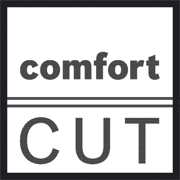 Comfort Cut Kennzeichnung