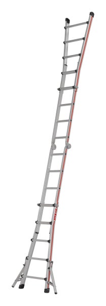 Aluminium Mehrzweckleiter mit Sprossen und Auslegearm