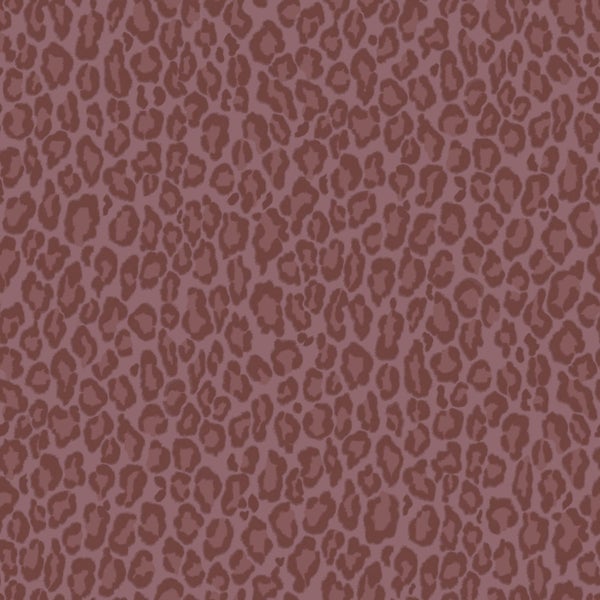 Tapete mit Leopard-Muster und Tierprint für die Wandgestaltung.