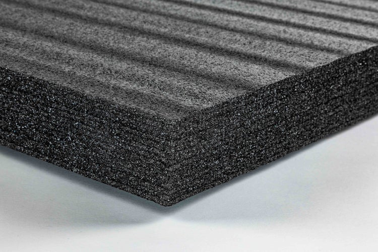 TYGR-Multilayer Schaumstoff schwarz 1000x600x70 |DIY-Werkzeugeinlage für Werkzeug, Kamera & Co