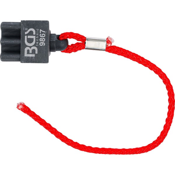 BGS technic 9867 Demontagewerkzeug für Zündspulen mit roter Zugschnur