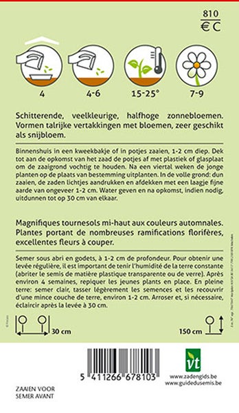 Anweisungen für die Aussaat von Blumensamen