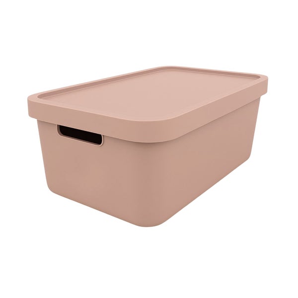 Aufbewahrungsbox aus Kunststoff mit Deckel