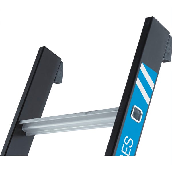 Detailansicht einer Leiter mit Sprossen