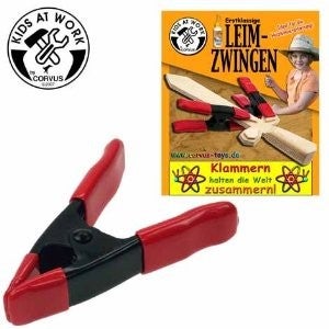 Corvus A600087 - Kids at work: Leimzwingen Set, 2er Set