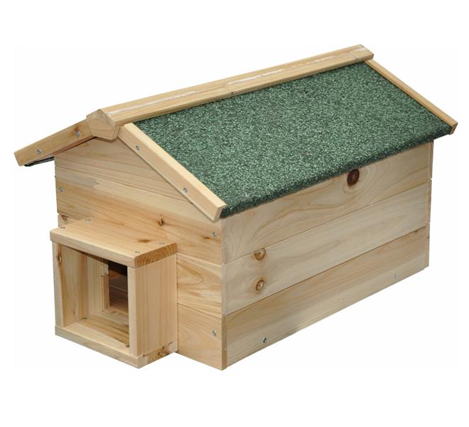 Igelhaus Kleintierhaus natur 50 x 36 x 31 cm