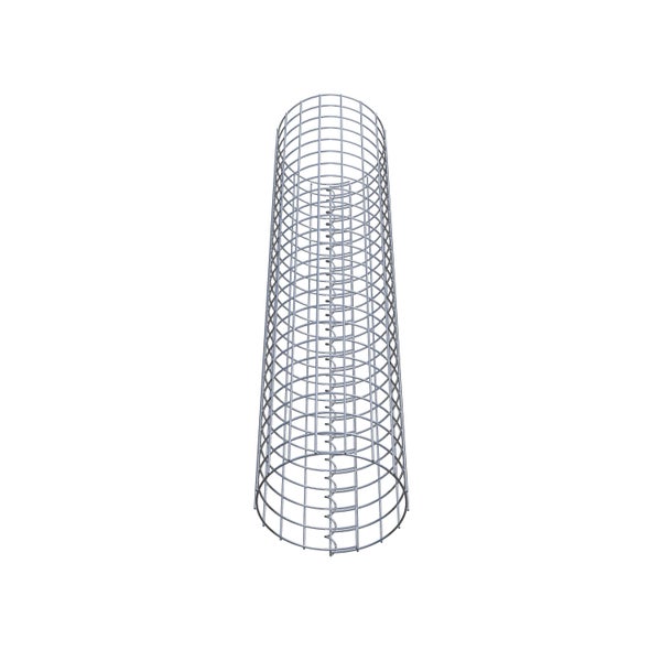 Gabionensäule Durchmesser 27 cm MW 5 x 5 cm rund - Höhe: 120 cm
