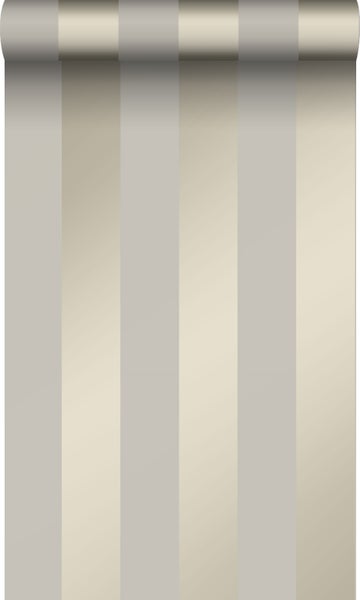 Origin Wallcoverings Tapete Streifen Taupe - 53 cm x 10,05 m - 326111