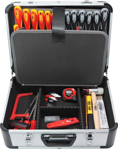 FAMEX 419-43 Werkzeugkoffer PRO bestückt mit Werkzeug 280-tlg.