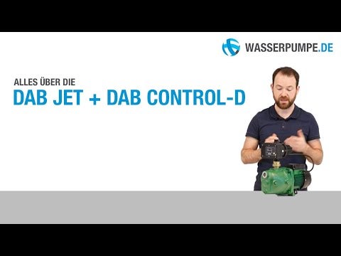 DAB JET + DAB CONTROL-D Wasserpumpe im Fokus