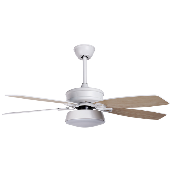 Deckenventilator mit Licht LOGAN mit Fernbedienung Weiß