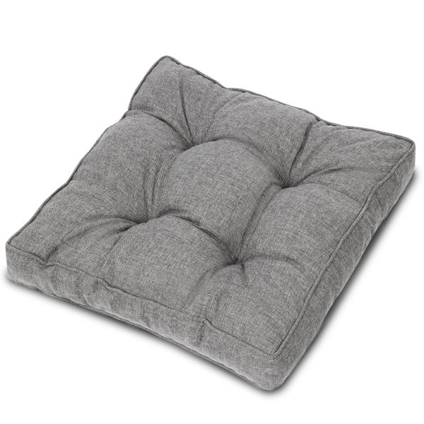 Quadratisches Sitzkissen mit Steppung für Gartenstühle