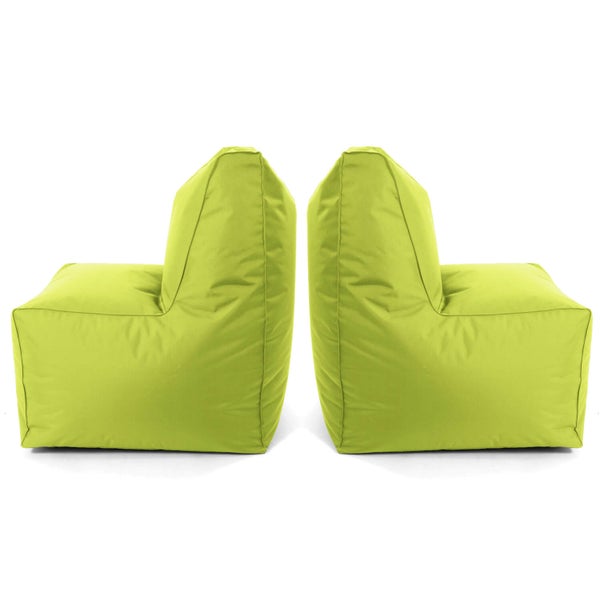 mokebo Outdoor Sitzsack-Sessel für Balkon und Garten 'Der Ruhepol', Outdoor Bean Bag mit EPS-Perlen Füllung in Grümokebo n