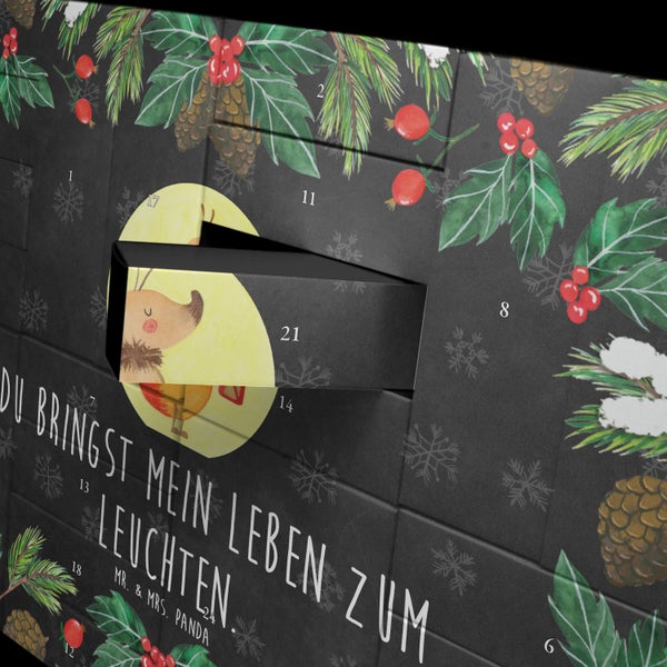 Mr. & Mrs. Panda Befüllbarer Adventskalender Glühwürmchen - Schwarz