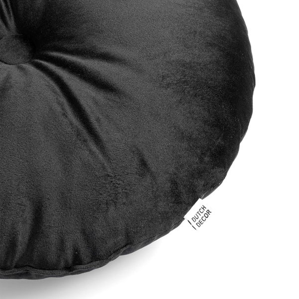 OLLY - Dekokissen Samt Raven 40 cm