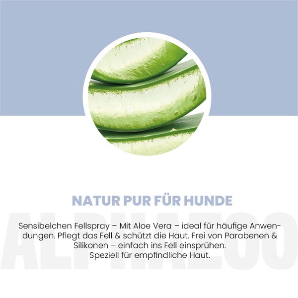 Aloe Vera für Hunde-Fellspray