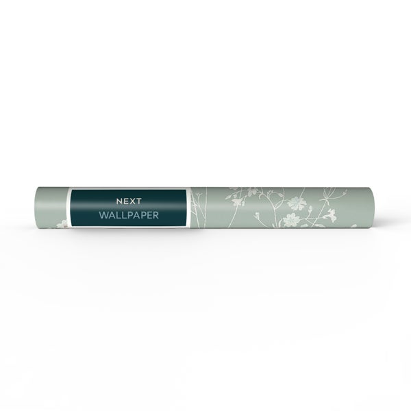 Next Vliestapete | Leaf - Blau - 10mx52cm