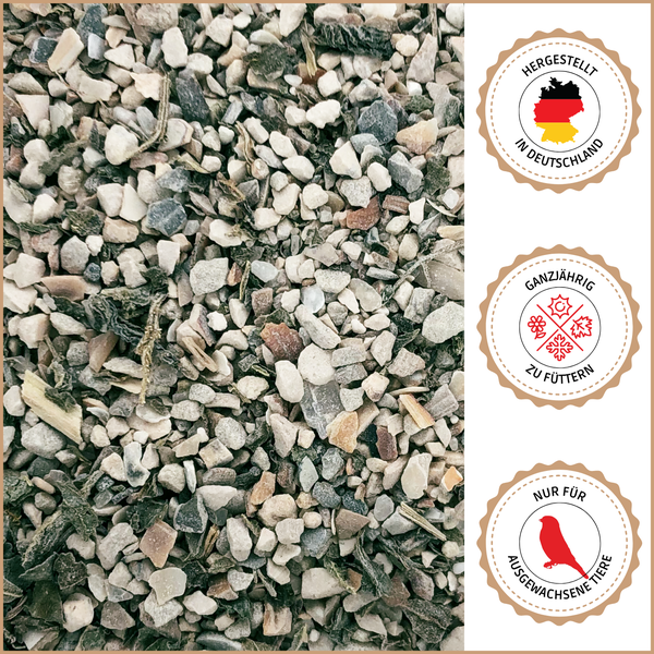 Vogelfutter für ausgewachsene Tiere, hergestellt in Deutschland, ganzjährig zu füttern