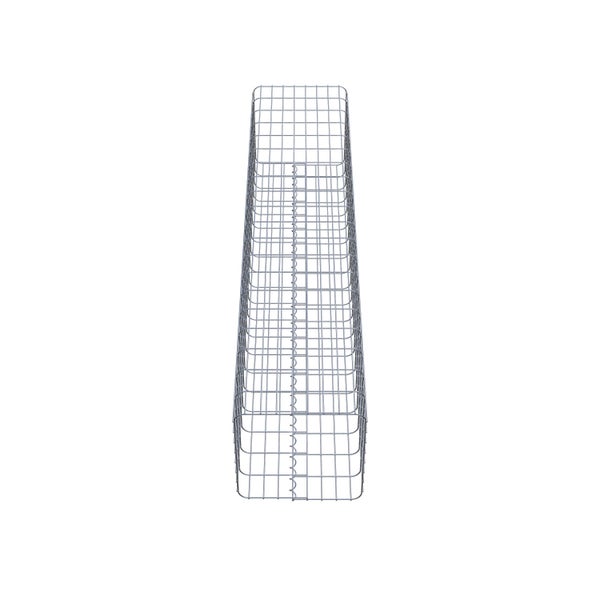 Gabionensäule 42 x 42 cm, MW 5 x 10 cm eckig - Höhe: 2,00 m