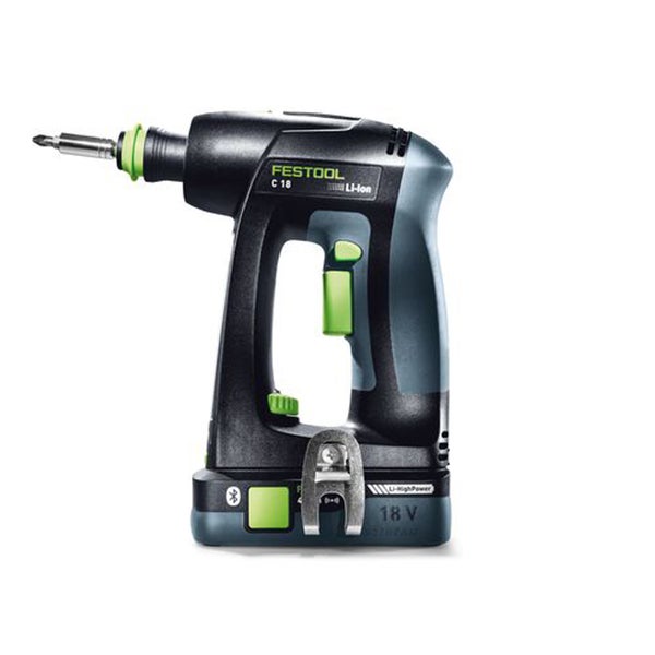 Festool Akku Bohrschrauber C 18 mit 18 Volt Lithium Ionen Technologie