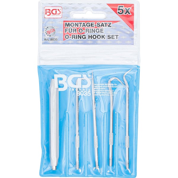 BGS Technic O-Ring Haken Set, 5-teilig
