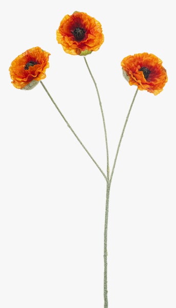 Künstliche Allium-Blume mit grünem Blütenkopf und langem Stiel.