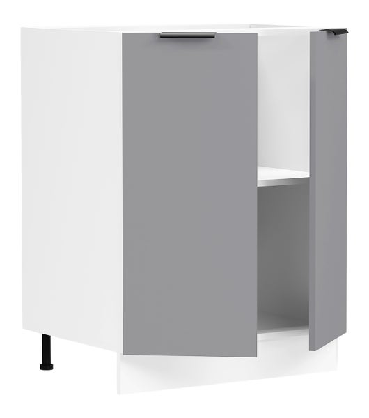 Küchenschrank 60 cm Unterschrank Drehtüren Fasola