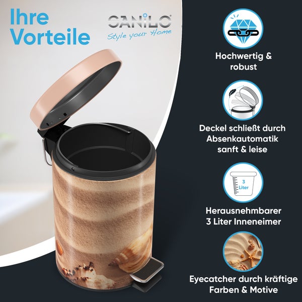 Sanilo Kosmetikeimer 3L mit Absenkautomatik Sanibel