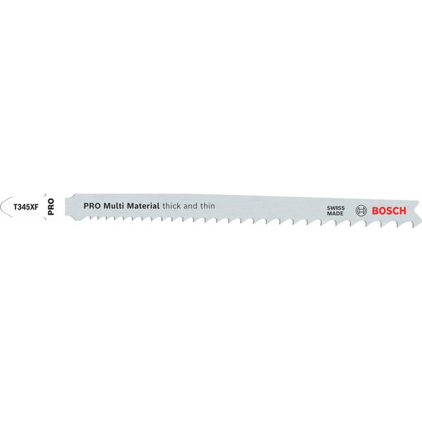 Bosch PRO Multi Material thick and thin T345XF Stichsägeblatt 132 mm 2-tlg. - 2608655101