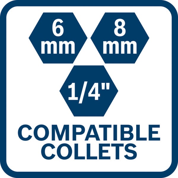 Kompatible Spannzangen 6 Millimeter 8 Millimeter 1/4 Zoll