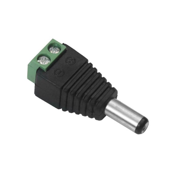 Gleichstromstecker Adapter mit Schraubklemmenanschluss