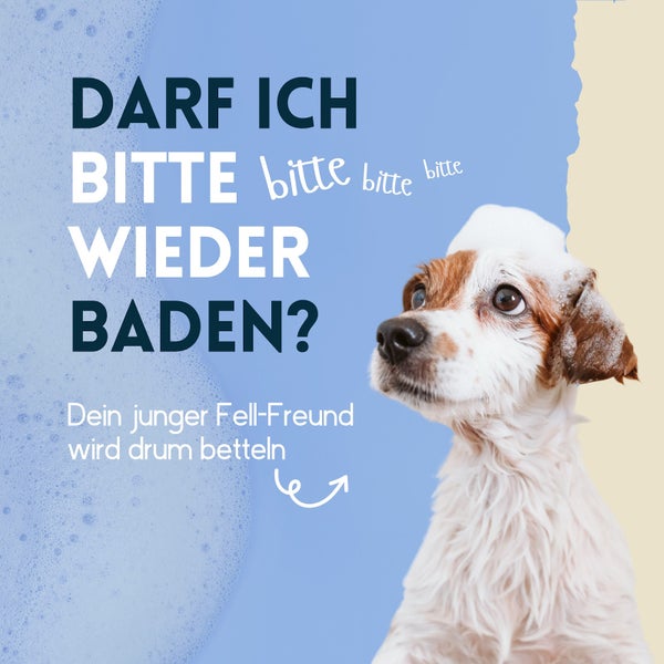 nimo® Welpen Shampoo sensitiv • ohne Duftstoffe und pH-Neutral für alle Rassen