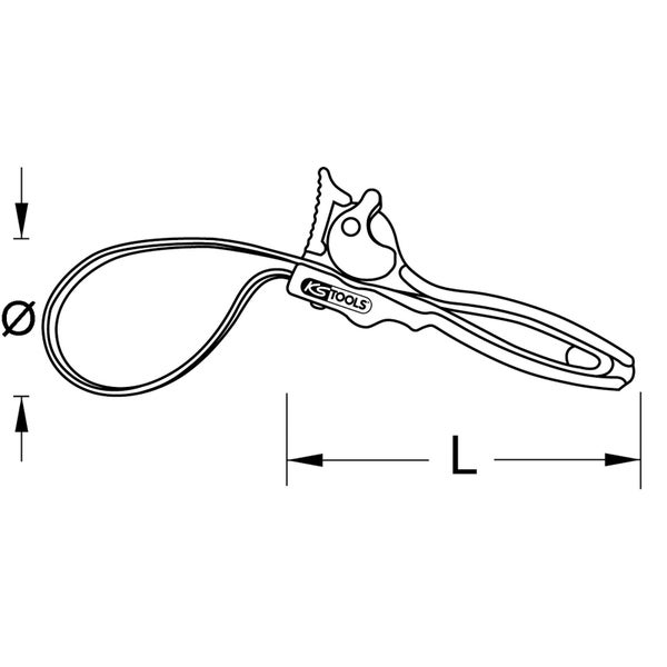 KS Tools Seitenschneider, 160 mm, mit ergonomischem Griff