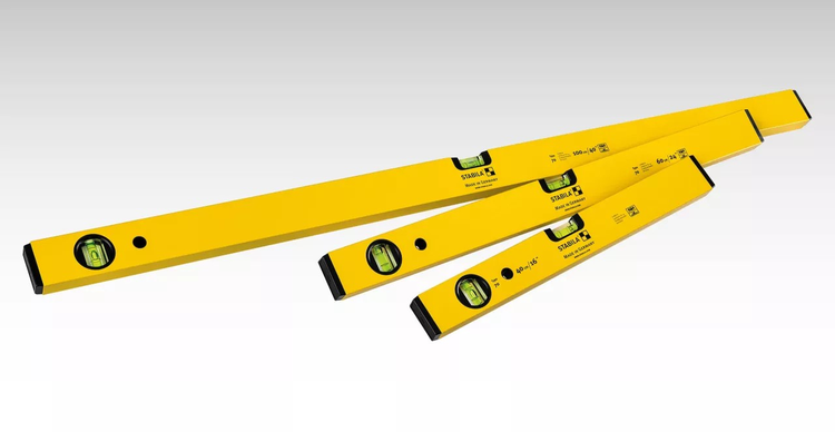Stabila Wasserwaagen-Set CLASSIC 7 100/60/40cm 3 Tlg. - 1 Set