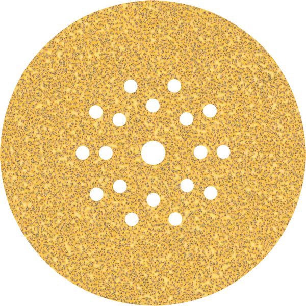 Schleifscheibe mit Lochung für Schleifgerät