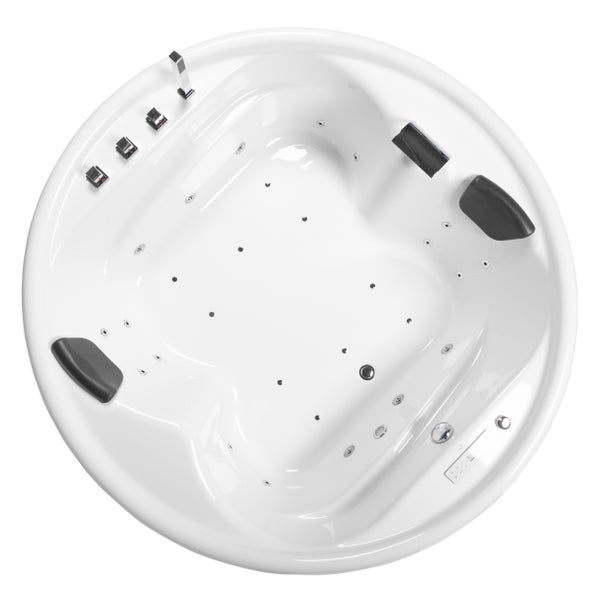 PREMIUM Indoor Whirlpool XXL Gomera Rund