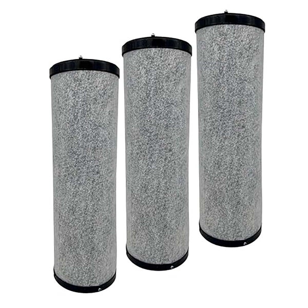 PURERO Aktivkohlefilter Set kompatibel zu Bora ULB3AS Luftreinigungsbox - passend für Bora Professional ULB3X, ULB3 und UUE3 (3 Stück)