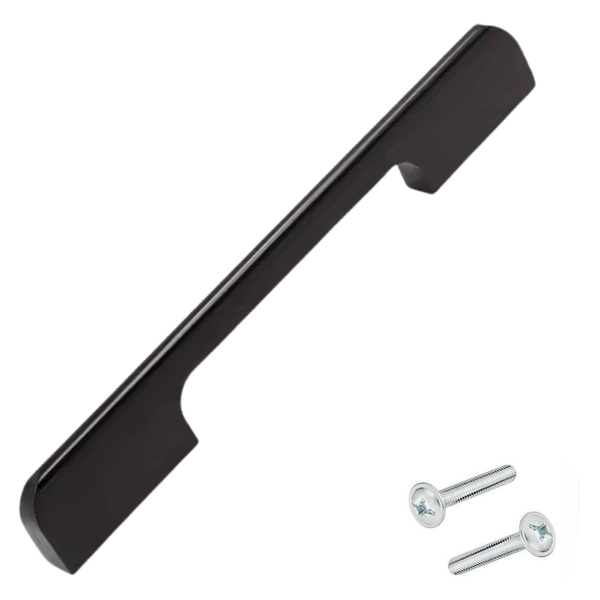 Schrankgriff aus Metall mit Schrauben