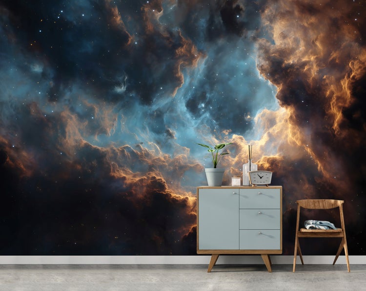 Fototapete Kosmos Wolken Galaxis 16204VX8 Vliestapete Kinderzimmer 400x280 cm