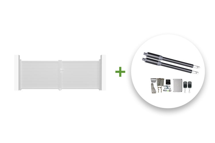 Gartentor mit Torantrieb