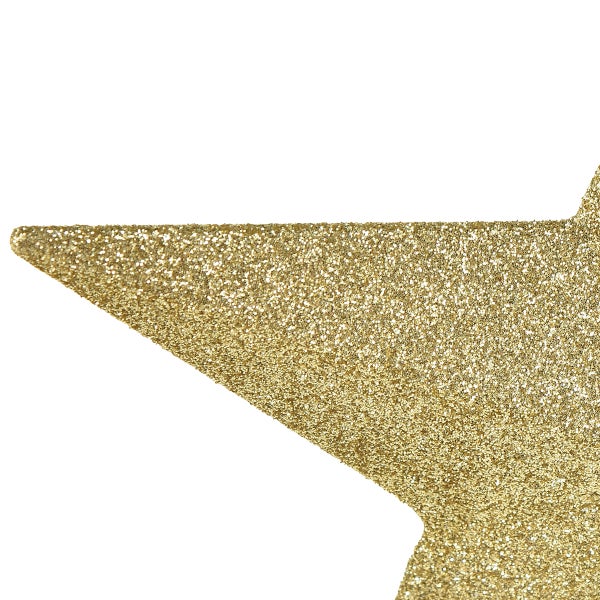 Detailaufnahme eines glitzernden Sterns