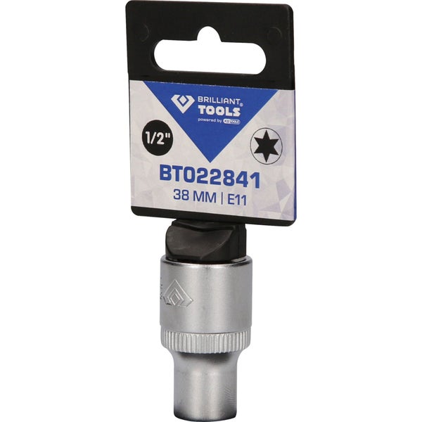 Brilliant Tools Steckschlüssel-Einsatz, 38 Millimeter E11