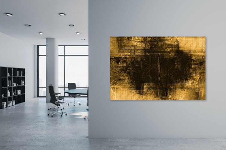 Canvas Akustikbild mit sehr guten Schallabsorptions Eigenschaften für eine gute Raumakustik 90x60cm AB00015
