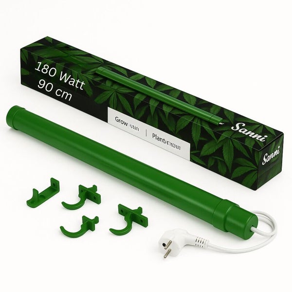 Sanni Grow Mini Pflanzenheizstab 180 Watt, 90 cm mit Zubehör