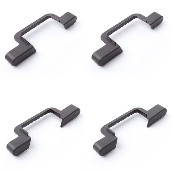 Hailo Stufenabschlüsse rechts & links 4 Stück für Haushaltsleitern mit 35 x 20 mm Steigholm