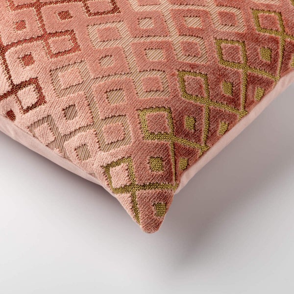 Vita Kissenbezug - Geometric 30x50 cm, Rosa